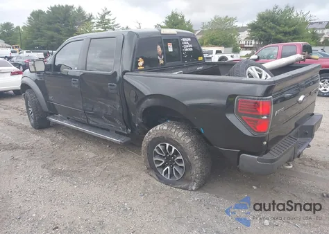 2013 Ford F-150 Svt Raptor z USA, uszkodzony, nr VIN 1FTFW1R66DFD45249